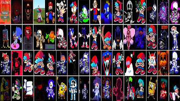 Top 50+ The Best Game Over Screen Animation Compilation in FNF #2 - Friday Night Funkin