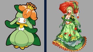POKEMON CHARACTERS IN THEIR HUMAN VERSIONS