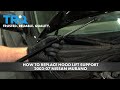 How to Replace Hood Lift Support 2003-07 Nissan Murano