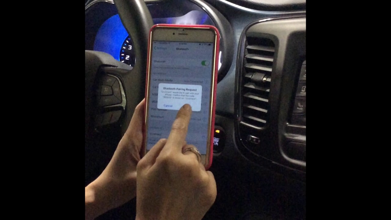 How To Connect Bluetooth To 2015 Chrysler 200S - YouTube