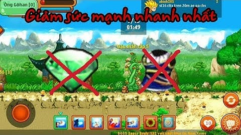 [ Ngọc Rồng Online ] Hướng dẫn thủ thuật giảm sức mạnh mới nhất || NCM Gaming