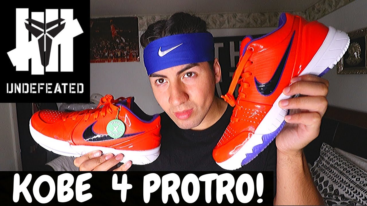 kobe 4 protro undefeated phoenix suns