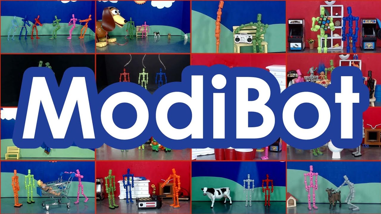 Best ModiBot Stop Motion Animations Of 2022 [G] - YouTube