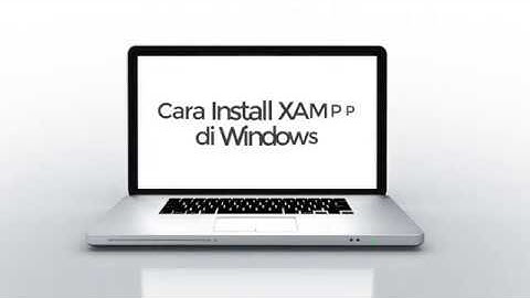 Cara install XAMPP di windows 7 , 8 , 10 dan windows server 2012