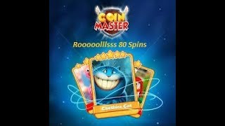 Coin Master 80 spins Rulz Rooooolling+ atack & Raid