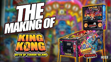 The Making of King Kong: Myth of Terror Island Pinball