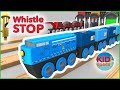 Trains - Whistle Stop Alley - Color Trains - KIDspace Studios