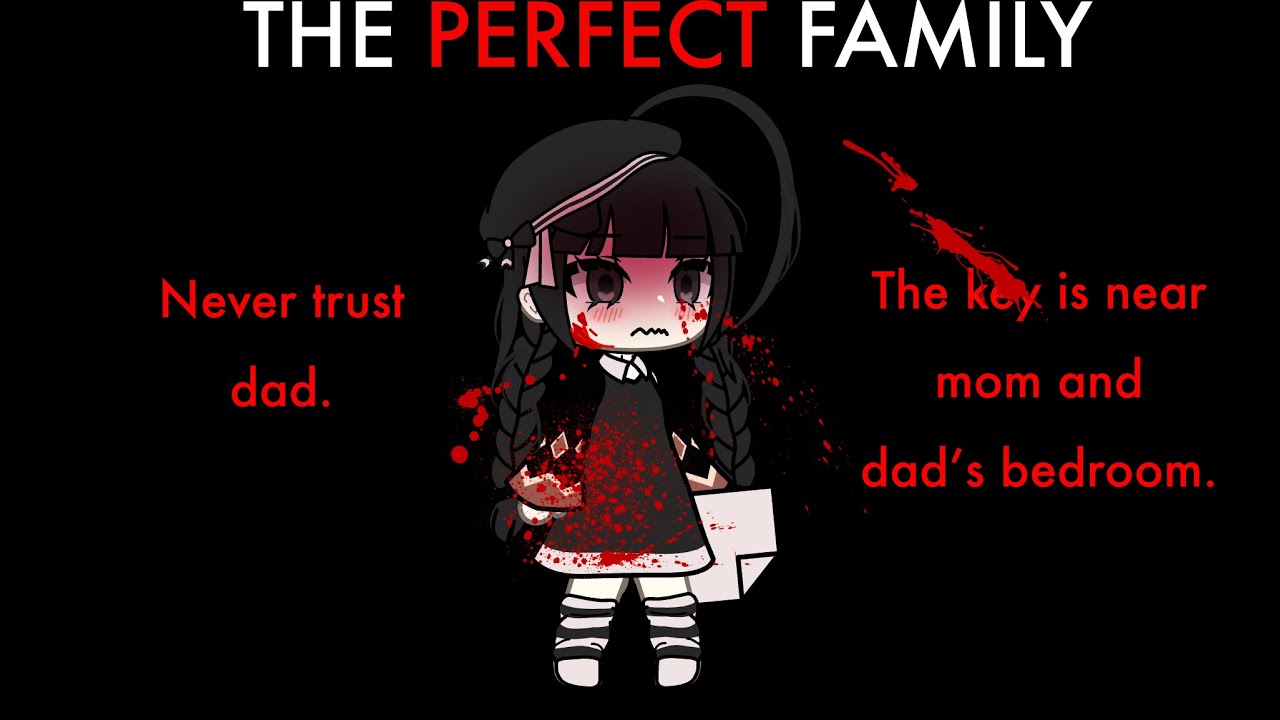 The “perfect” family || pt 1 || indie horror game || part 1 || #gachameme