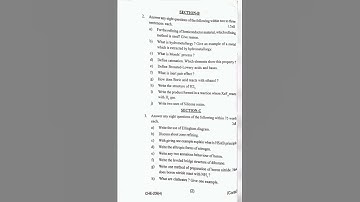 #bsc core 7 Question Paper 2021 B.Sc Zoology  3rd Semester Question Paper(Utkal University)#biology