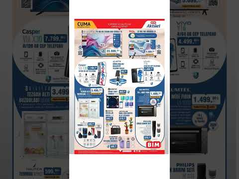 BİM MARKET 26 OCAK 2024 CUMA AKTÜEL #bimmarket