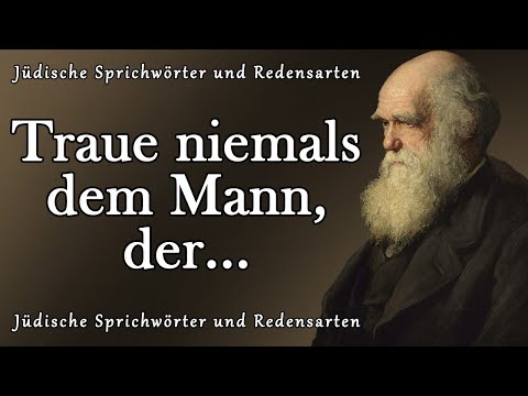 Video: Jüdische Sprichwörter und Redensarten