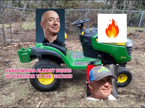 How to Replace the Fuel pump on John Deere D100 series Lawn tractor