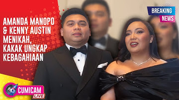 BREAKING NEWS! Amanda Manopo & Kenny Austin Resmi Menikah, Kakak Ungkap Perjalanan Cinta Keduanya