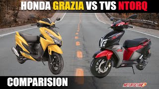 Honda Grazia BS6 vs TVS NTorq BS6 Comparison