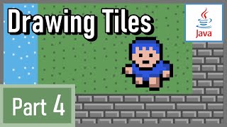 Drawing Tiles  How to Make a 2D Game in Java #4