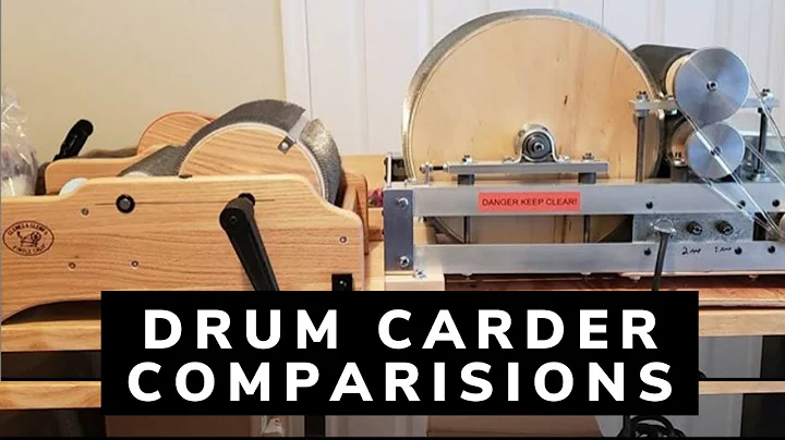 Drum carder comparisons - replay of FB live video....