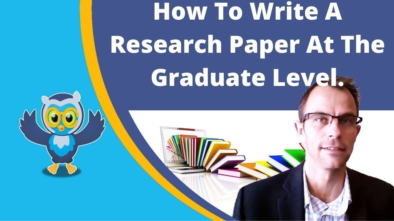 how to write a research paper masters level