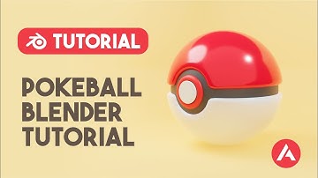 Blender Tutorial - Create a Pokeball in Blender for Beginners
