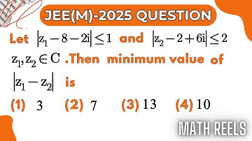JEE(M)-2025 Question | Complex Number | Solution by Er. Pradeep Sinha (B.Tech., IIT-BHU)