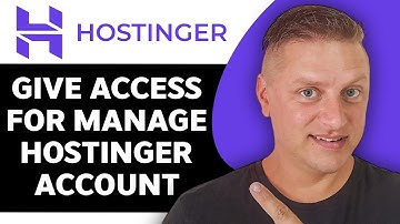 How to Give Access for Manage Hostinger Account | Hostinger Tutorial 2025