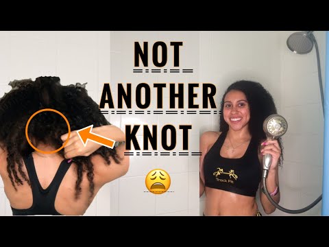 KNOT AGAIN!?| Curly Hair Wash Routine|