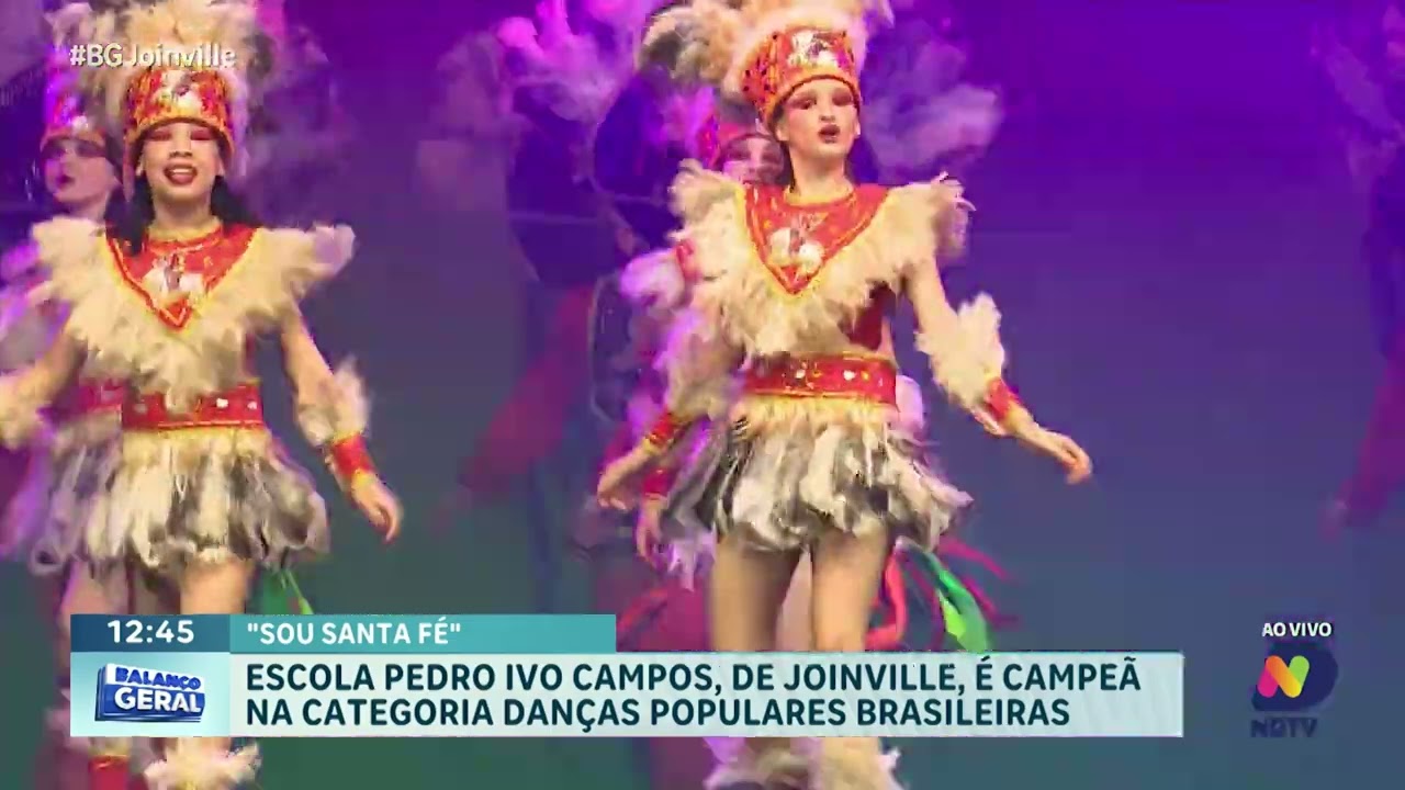 Escola Pedro Ivo Campos vence na Mostra Competitiva do Festival de Dança