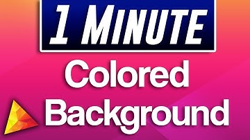 Hitfilm Express : How to Add Color Background