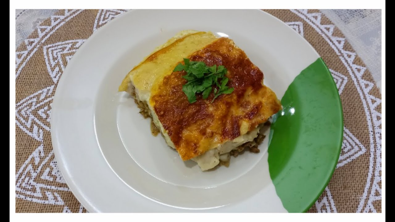 كوسا بشاميل مع رز بشعيرية