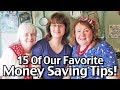 15 Of Our Favorite Money Saving Tips! Best Money Saving Tips