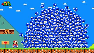 When Mario have 1,000,000 Mini Mushrooms at Once?