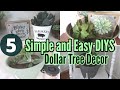 5 Easy Dollar Tree DIYs