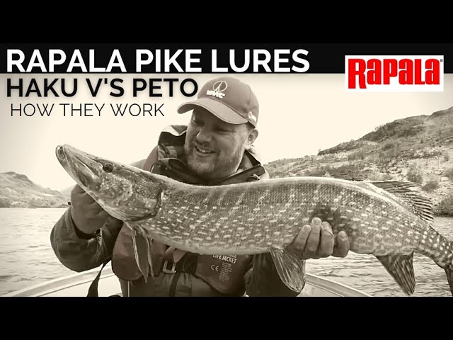 How to catch big pike this season, Rapala Haku and Peto