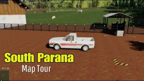 "SOUTH PARANA"  NEW MOD MAP/ Farming Simulator 19 PS4 Map Tour FS19