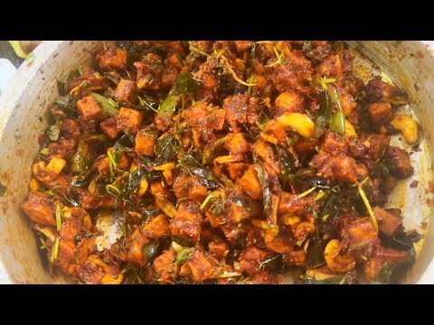 Chena kond oru beef fry🤩🤤