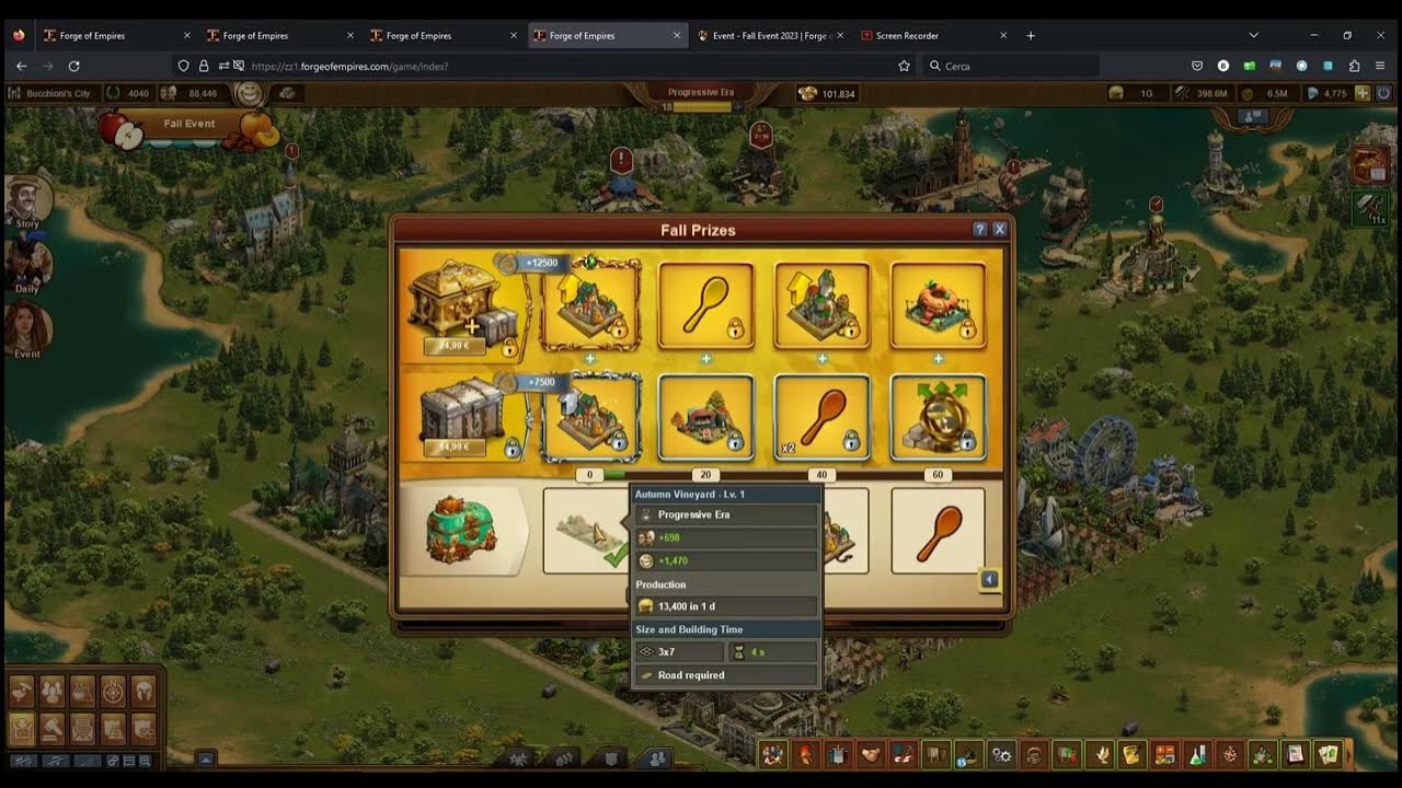 FoE Fall event (Evento Autunnale) 2023 YouTube