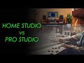 Home studio vs pro studio  professional recording studio setup 2021
