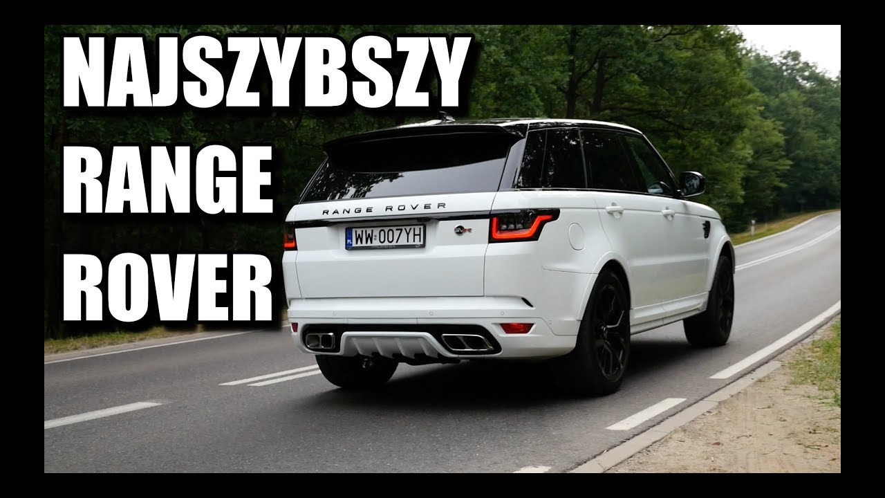 Range Rover Sport SVR 2018 (PL) test i jazda próbna