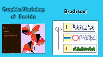 Class 6 Brush tool (Adobe Illustrator) Part 1 #bangla #illustrator #brush tool
