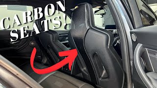Installing Carbon Fiber Seats In My BMW F80 M3!! by Scoobyfreak86 2,691 views 1 month ago 14 minutes, 52 seconds