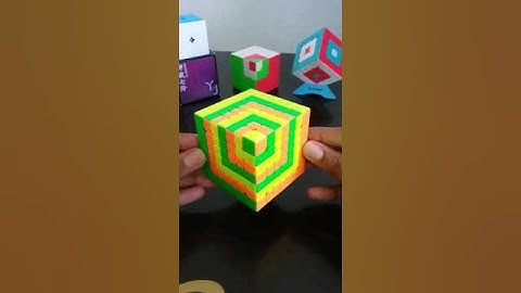 Cube in a Cube Pattern TUTORIAL || 7 BY 7 RUBIK
