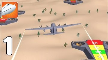 Sling Plane 3D - Part 1 (Android GamePlay Walkthrough)