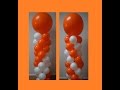 How to make a balloon column for Spiral balloon decorations Pattern series part 2 double and single