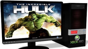 XENIA Xbox 360 Emulator - The Incredible Hulk (2008). Ingame. Master-Build. Test #1