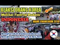 REAKSI ORANG KOREA MELIHAT BUDAYA INDONESIA. | Budaya Indonesia Meraih Juara Ke 4 dari 14 Negara