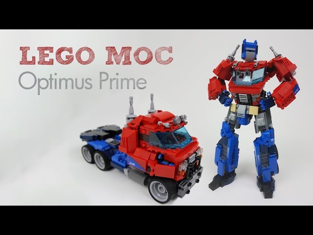 LEGO MOC Optimus Prime from Beast Hunters show by Tykenen