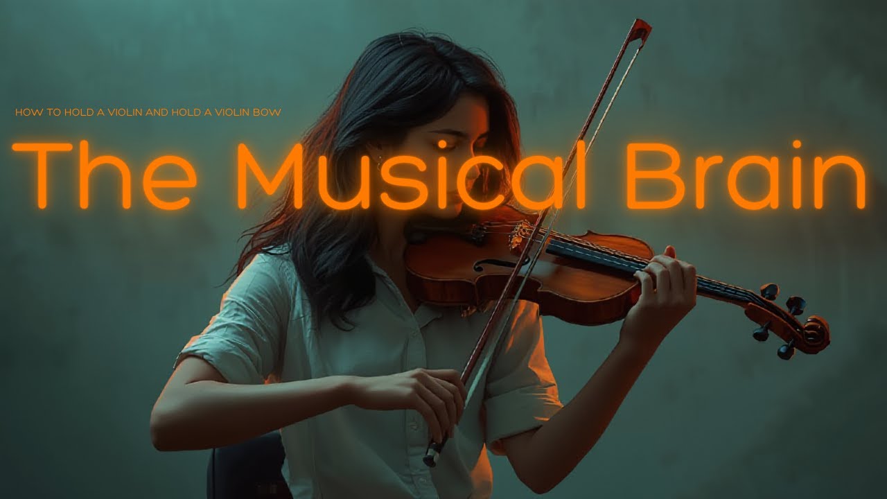 Tutorial on how to hold a violin, hold a violin bow and play open ...