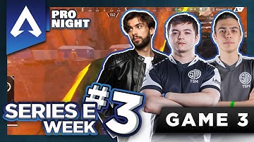 TSM APEX IS UNSTOPPABLE! (Game 3) TSM Hal, Snip3down & Reps | Series E: Pro Day TomCat Week