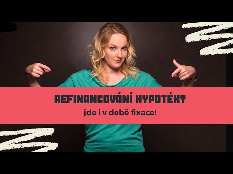 Video: Je Možné U VTB Refinancovat Hypotéku