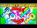 New rainbow crystal  tech keys pet simulator 99