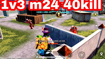 1v3 m24 challenge m24 pro player m24 god